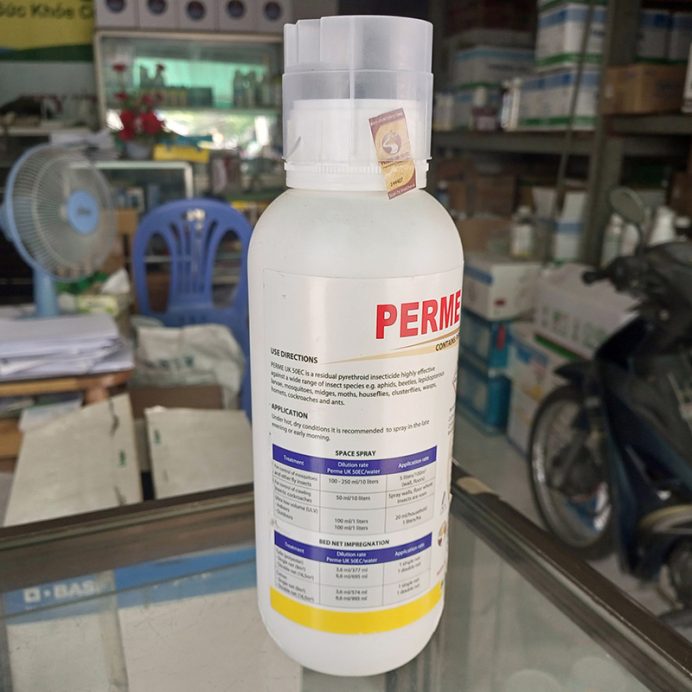 Hướng dẫn sử dụng thuốc diệt muỗi Perme Uk 50EC