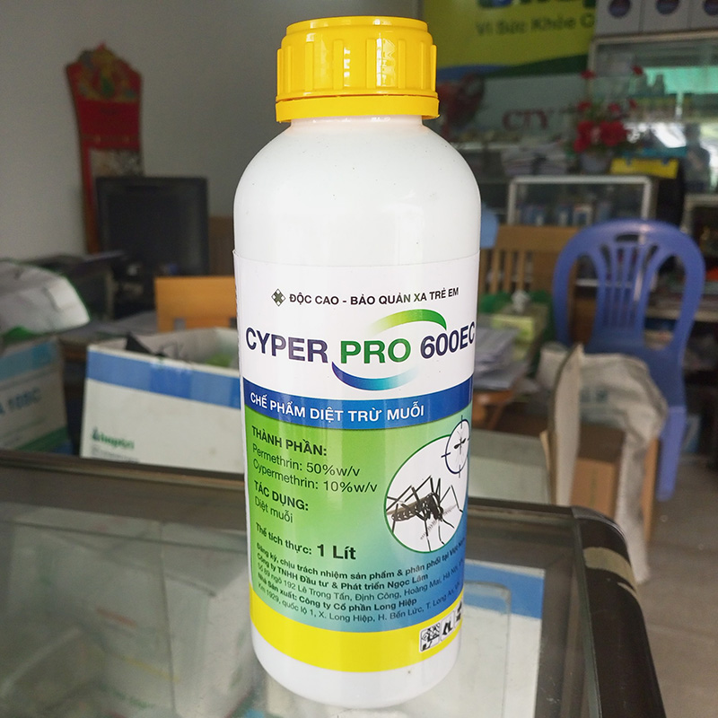 Thuốc diệt muỗi Cyper Pro 600EC