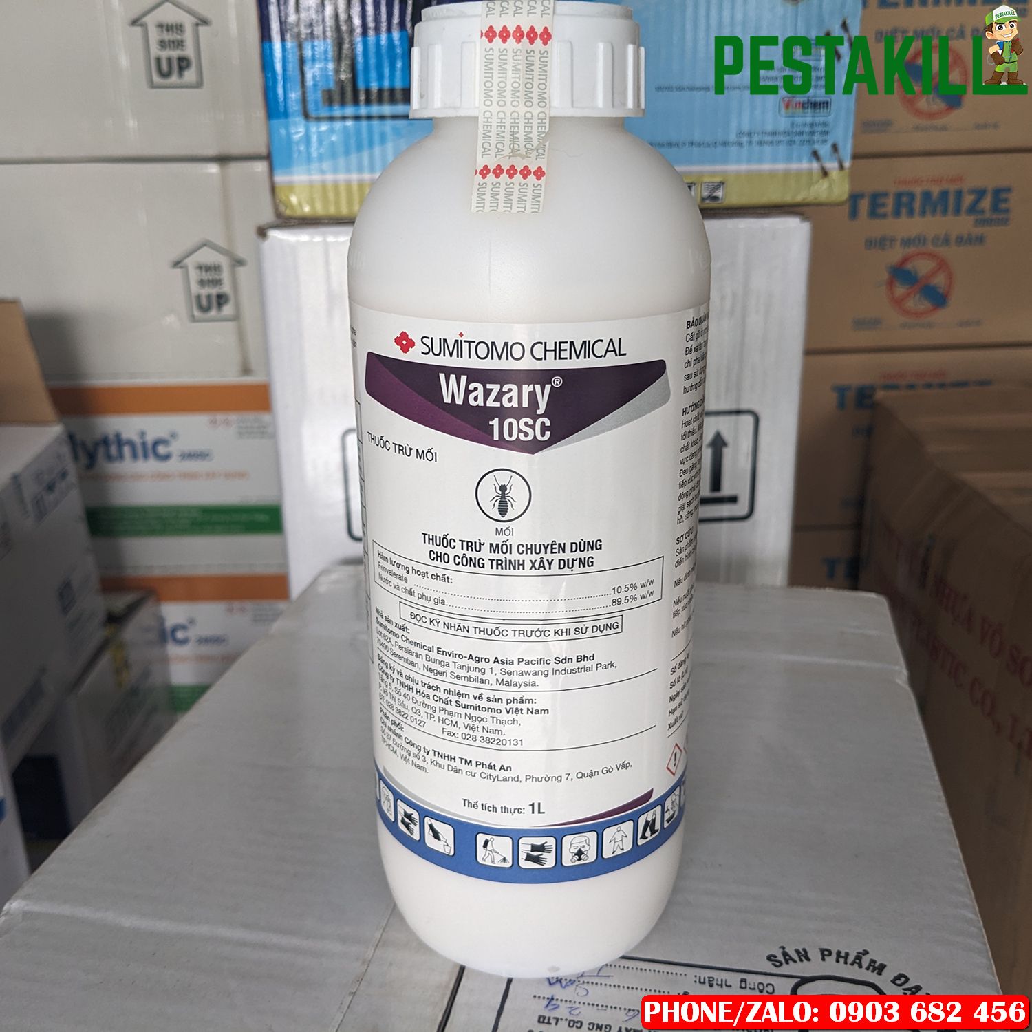 Thuốc chống mối Wazary 10sc