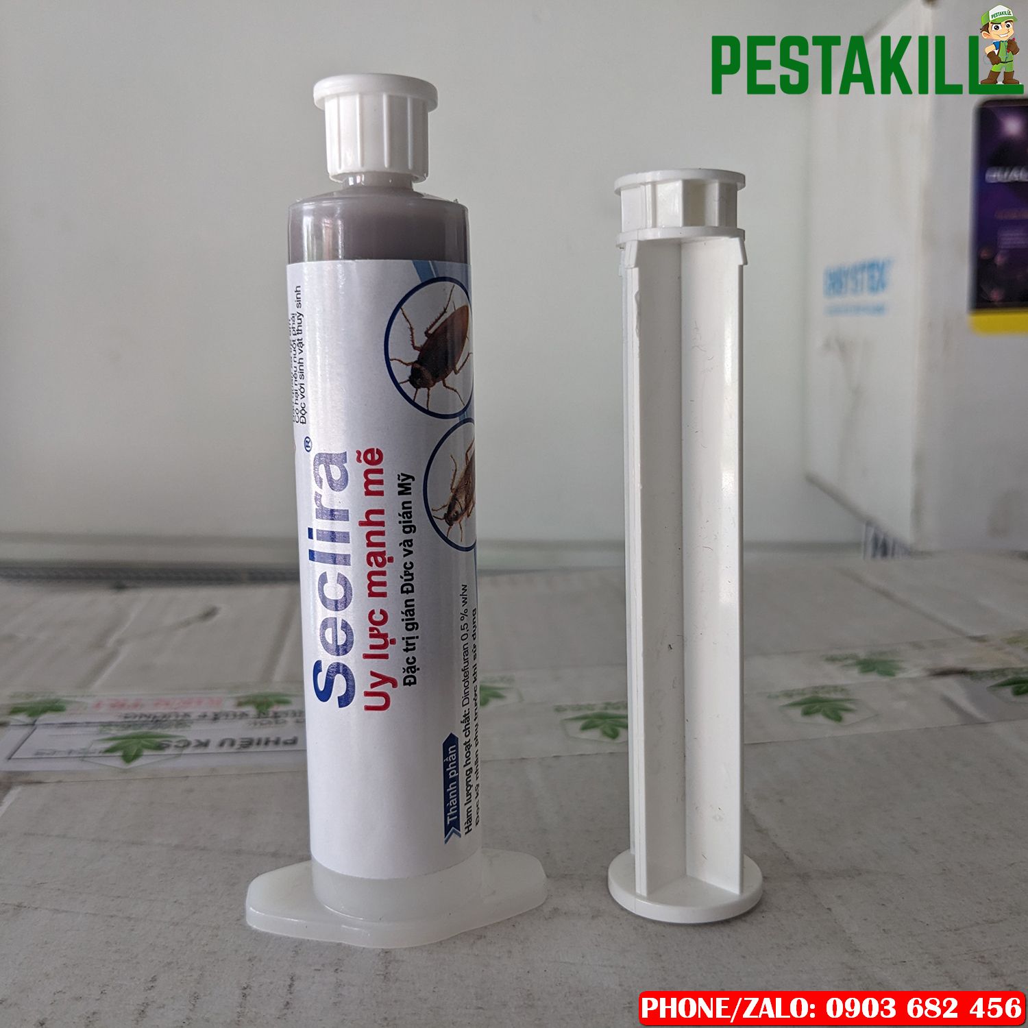 Gel diệt gián Seclira