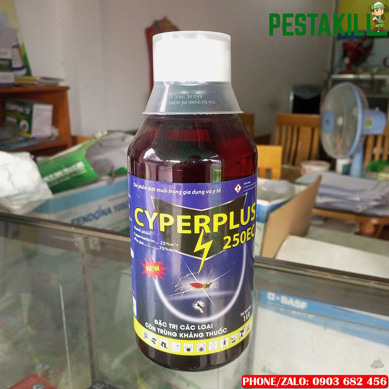 Thuốc diệt muỗi CyperPlus 250EC