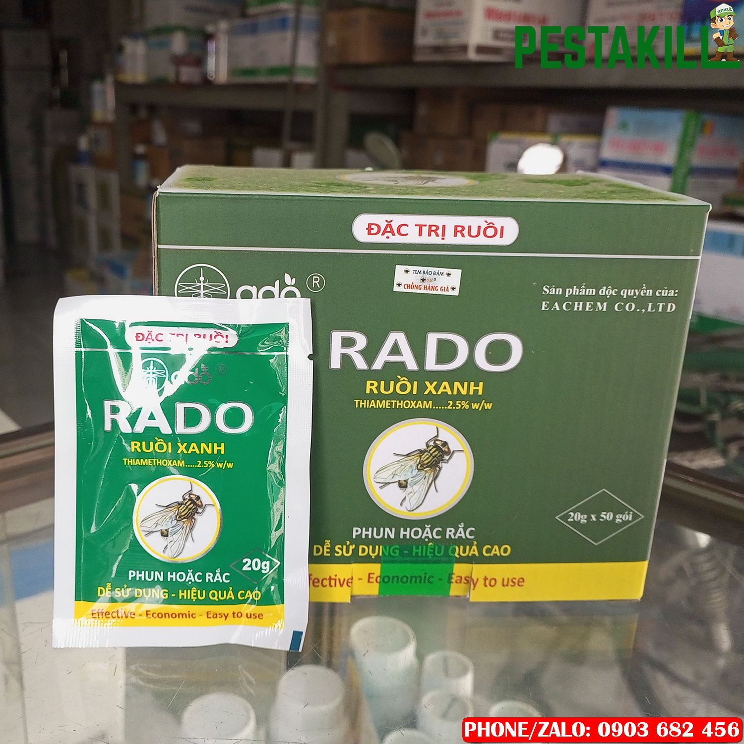 Thuốc diệt ruồi xanh Rado chính hãng