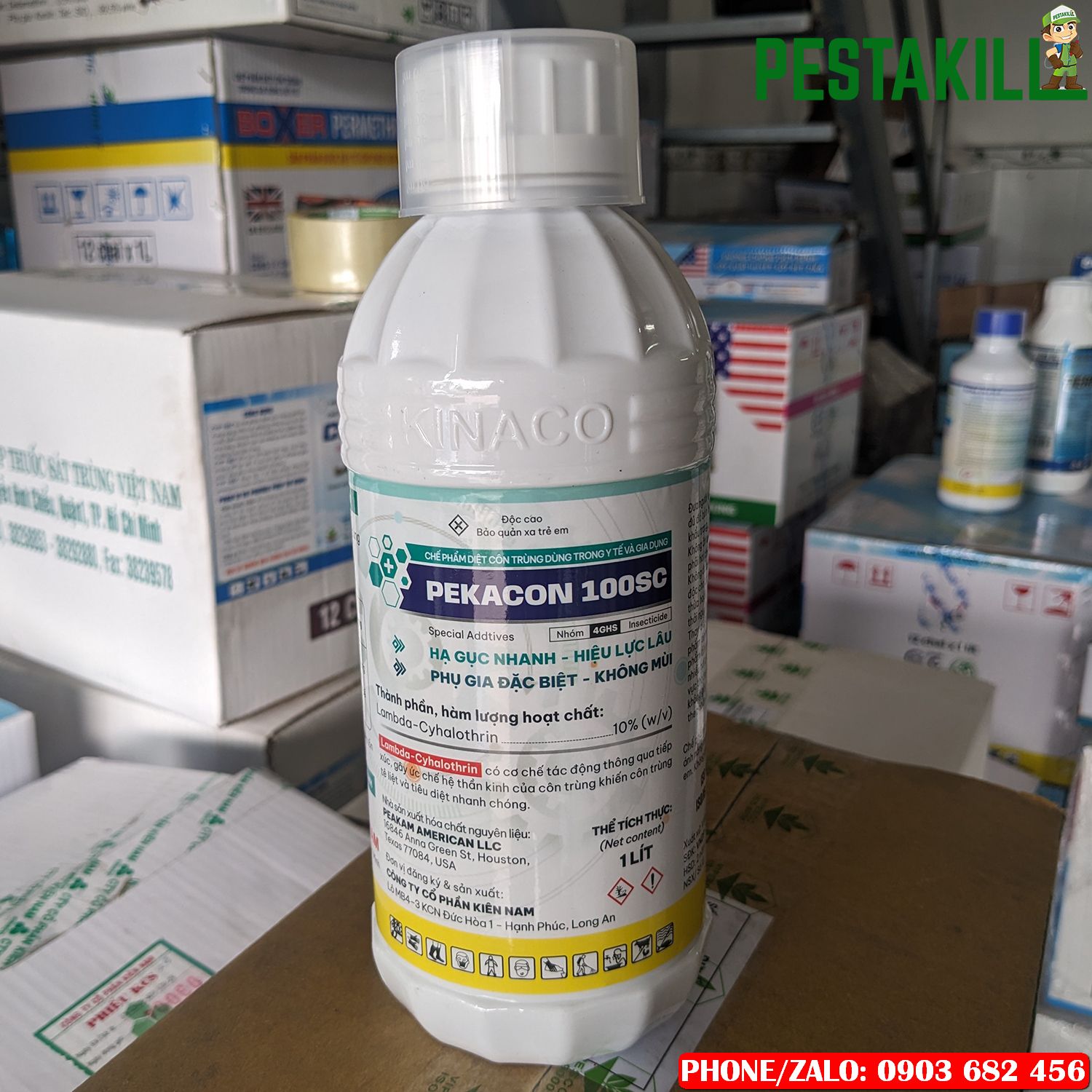 thuốc diệt muỗi pekacon 100sc