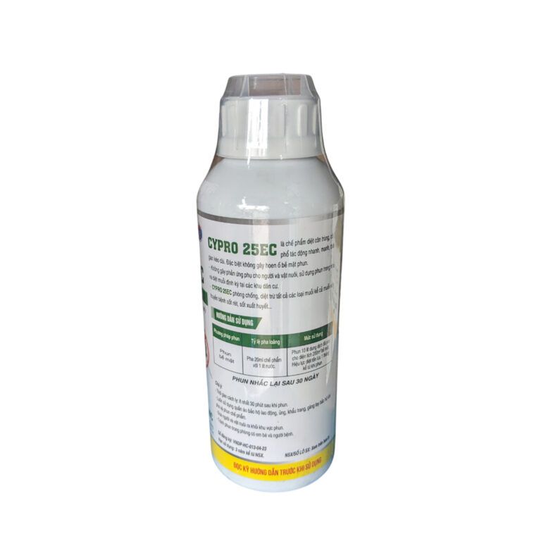 hướng dẫn sử dụng thuốc diệt muỗi Cypro 25ec