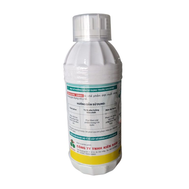 hướng dẫn sử dụng thuốc diệt côn trùng Pekacon 100sc