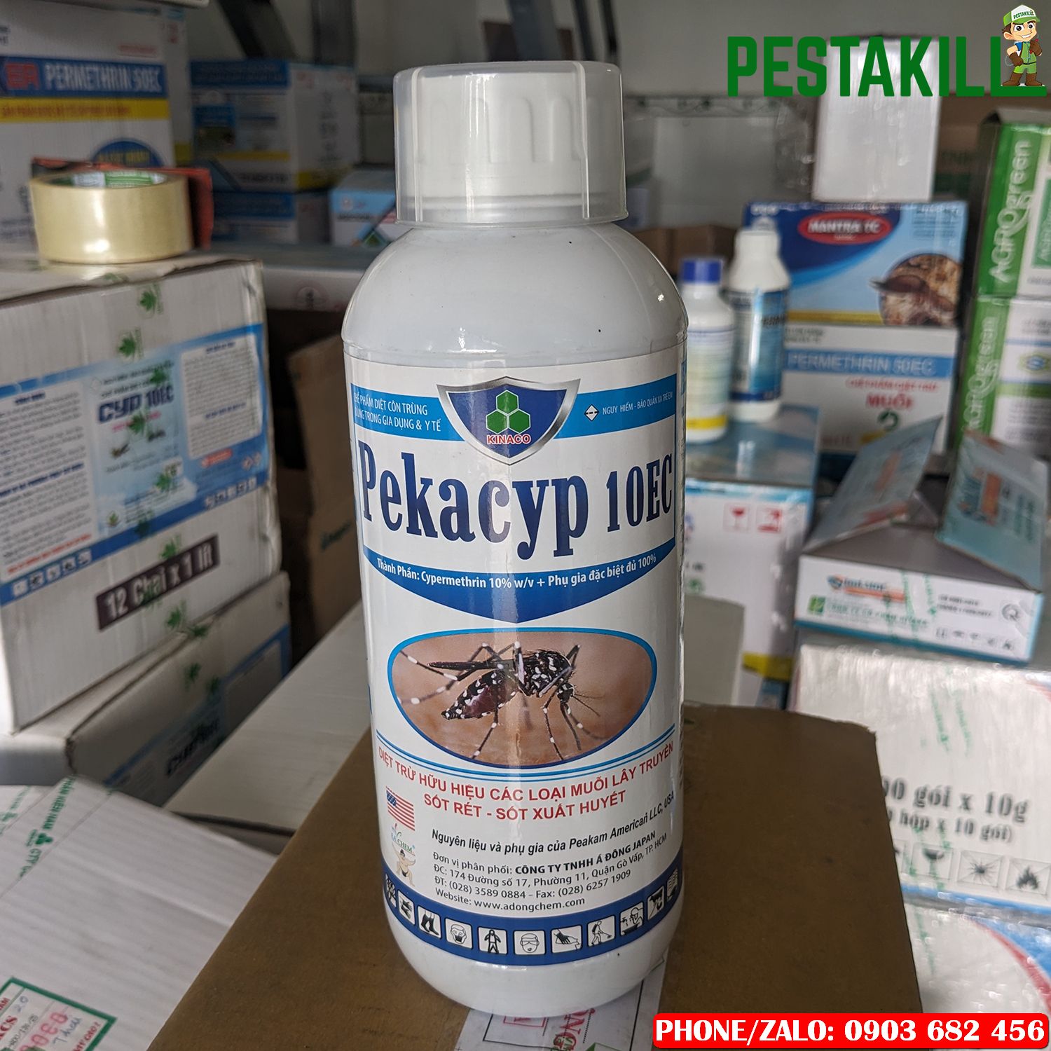 Thuốc diệt côn trùng Pekacyp 10ec chính hãng
