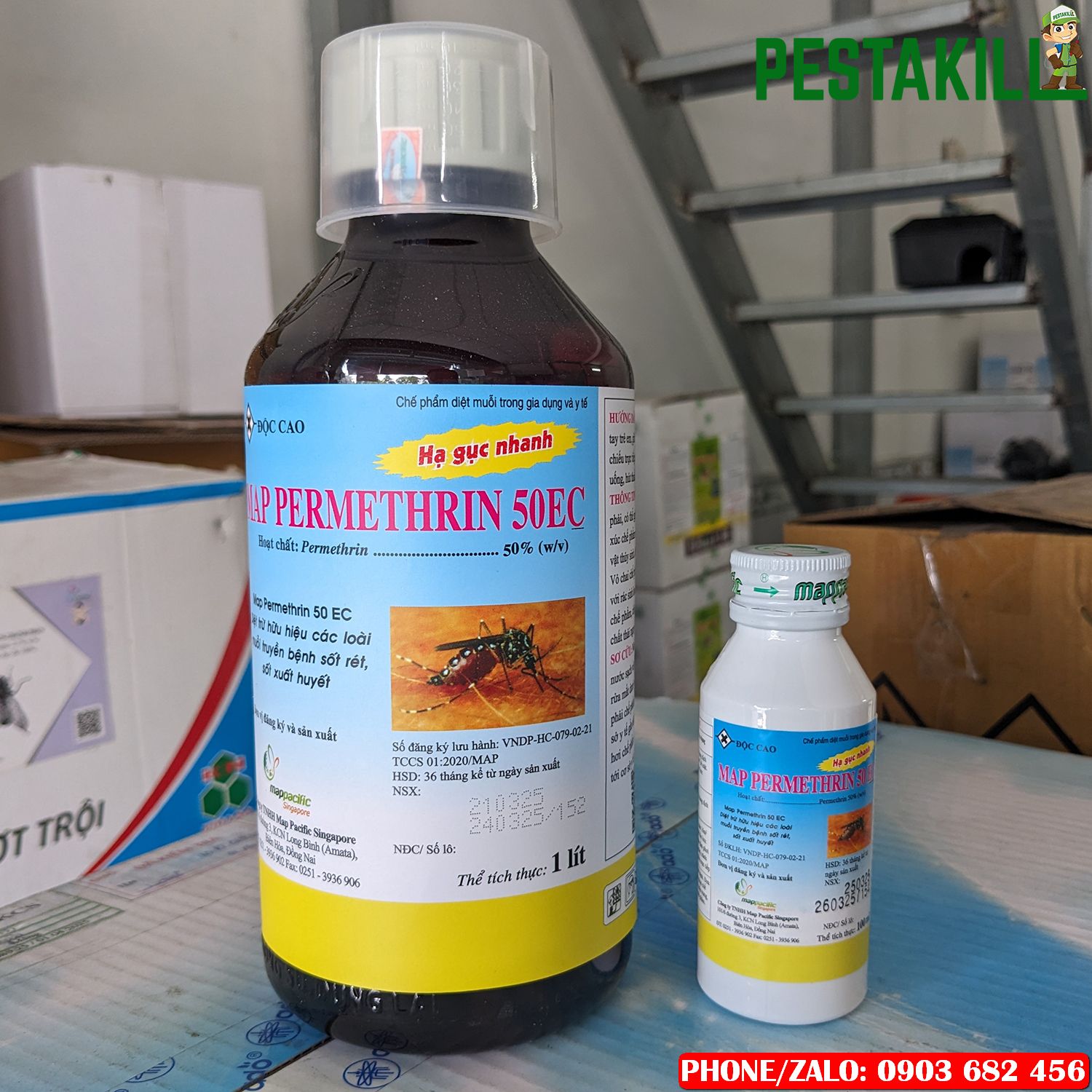 Thuốc diệt muỗi Permethrin 50EC
