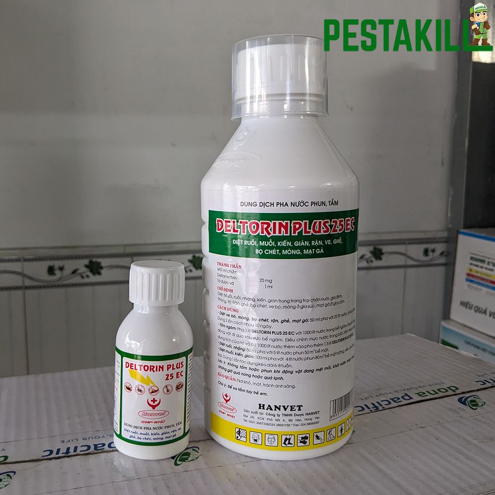Thuốc diệt côn trùng Deltorin Plus 25EC
